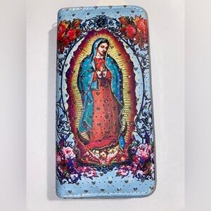 Regular size wallet of La Virgen de Guadalupe / Maria